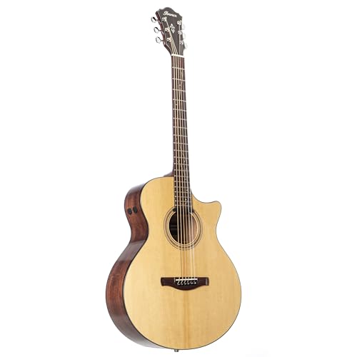 Ibanez AE275BT 6-String Acoustic-Electric Guitar (Right-Hand, Natural...