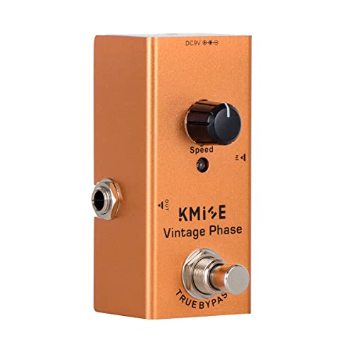 Kmise Vintage Phase Electric Guitar Effects Pedal Mini Single Type DC...
