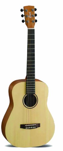 Cort Earth MINI 3/4 Size Dreadnought Acoustic Guitar, Natural Satin...