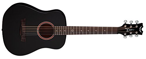 Dean FLY BKS Flight Series 3/4 Size Travel Acoustic Guitar, Spruce...