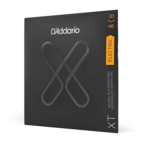 D'Addario Guitar Strings - XT Nickel Coated Electric Guitar Strings -...