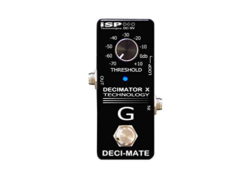 ISP Technologies DECI-MATE G Micro Noise Reduction Pedal with Loop...