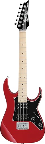 Ibanez GRGM 6 String Solid-Body Electric Guitar, Right, Candy Apple...
