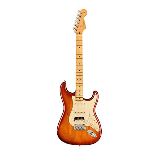 Fender 6 String Solid-Body Electric Guitar, Right, Sienna Sunburst...