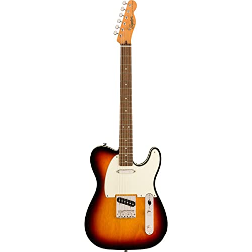 Squier Classic Vibe 60s Custom Telecaster Electric Guitar, with 2-Year...