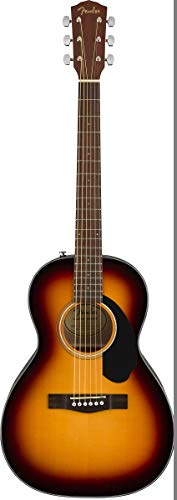 Fender CP-60S Parlor Acoustic Guitar, with 2-Year Warranty, 3-Color...