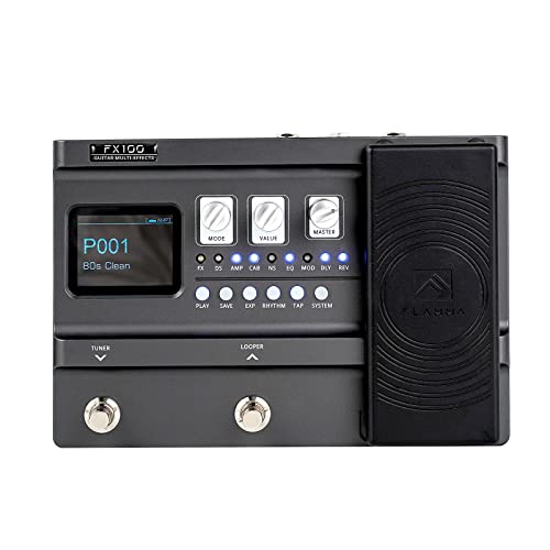FLAMMA FX100 Guitar Multi-effects Pedal with 55 Amp Models 151...