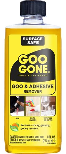 Goo Gone Adhesive Remover - 8 Ounce - Surface Safe Adhesive Remover...
