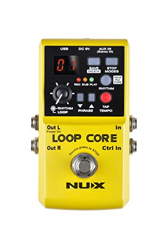 Nux Loop Core Guitar Effect Pedal Looper 6 Hours Recording Time, 99...