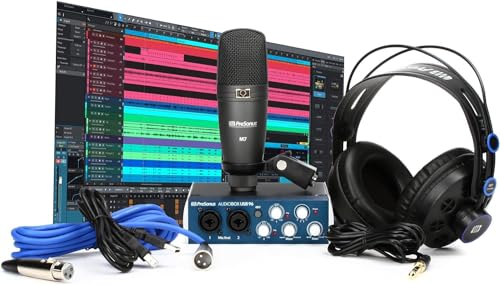 PreSonus AudioBox 96 Studio USB 2.0 Recording Bundle with Interface,...