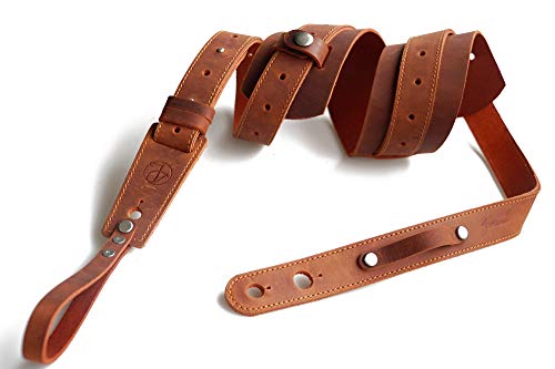 Jeereal Leather Classic Vintage Guitar Strap for Electric, Acoustic,...