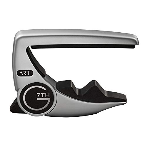 G7th Performance 3 Guitar Capo with A.R.T. (Steel String Silver)...