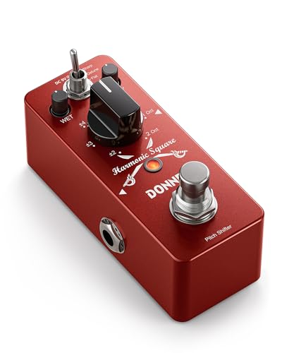 Donner Octave Guitar Pedal, Harmonic Square Digital Octave Mini Pedal...