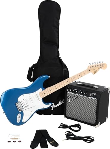 Fender Squier Affinity Series Stratocaster Electric Guitar Kit, with...
