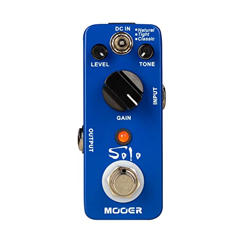 MOOER Solo Distortion Guitar Pedal, All-sided High-gain Distortion 3...