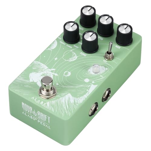 ALABS NOVADRIFT Modulation Pedals for Electric Guitar, with 9 Stereo...
