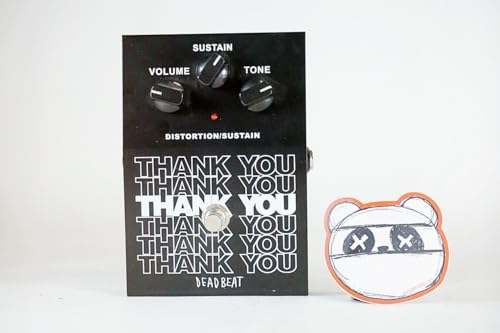 Grehge ANK You Distortion and Sustain Effect Pedal by Deadbeat Sound