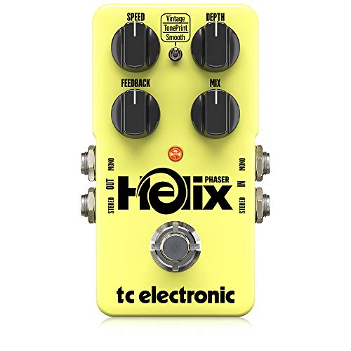 TC Electronic HELIX PHASER Extremely Versatile Phaser Pedal with...