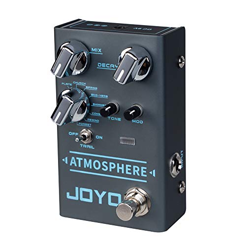 JOYO R-14 Atmospheres Reverb Pedal Multi Mode Effects with...