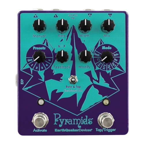 EarthQuaker Devices Pyramids Stereo Flanger Pedal