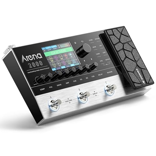Donner Arena 2000 Guitar Multi-Effects Pedal with 278 Effects, 100...