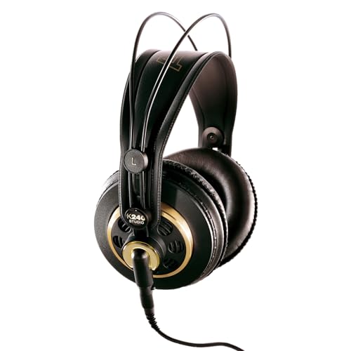 AKG Pro Audio K240 STUDIO Over-Ear, Semi-Open, Professional Studio...