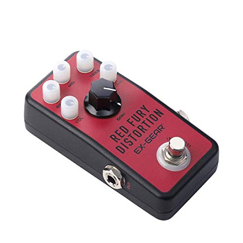 EX-GEAR Red Fury Distortion Pedal, The Classic Distortion Tone and...