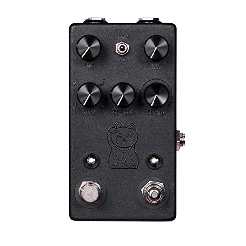 JHS Lucky Cat Delay Guitar Effects Pedal, Black