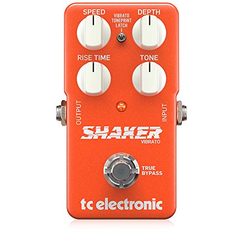 TC Electronic SHAKER VIBRATO Ultra-Compact Vibrato Pedal with Built-In...
