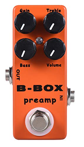 YMUZE Moskyaudio Mini B-Box Preamp Pedal Electric Guitar Effect with...