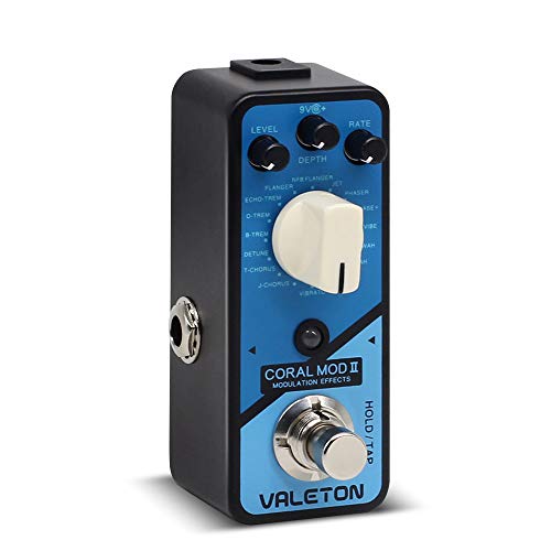 Valeton Coral Mod II Digital Modulation Chorus Flanger Phaser Univibe...