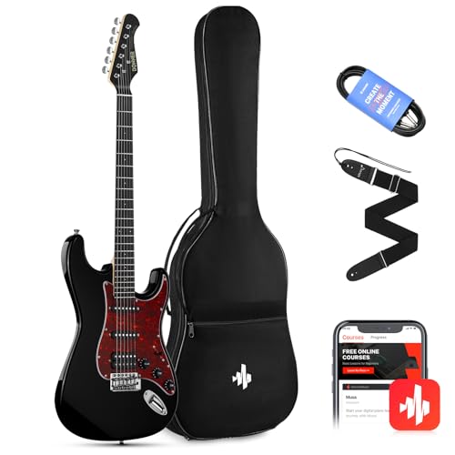 Donner 39 Inch Electric Guitar, Designer Series DST-200 Stylish Solid...