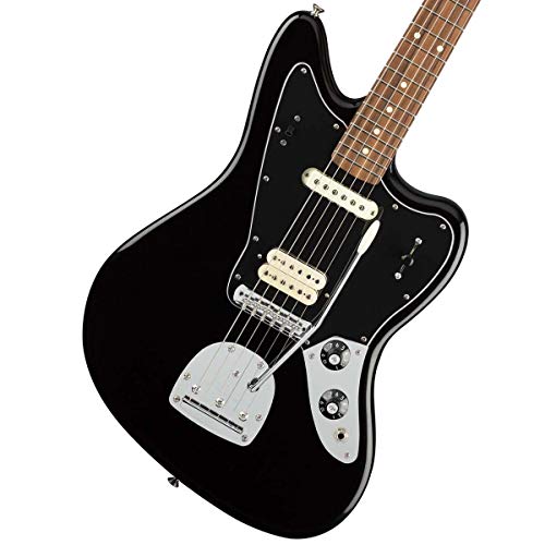 Fender Player Jaguar Electric Guitar, with 2-Year Warranty, Black, Pau...