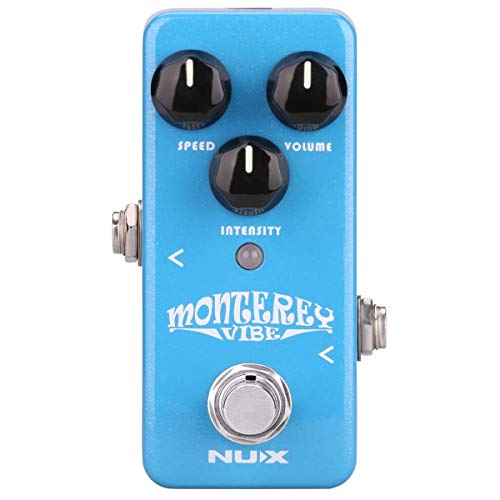 NUX Monterey Vibe Guitar Effects Pedal with an optional Tremolo Effect...