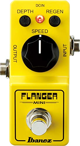 Ibanez FLMINI Flanger Guitar Pedal - True Bypass - Yellow