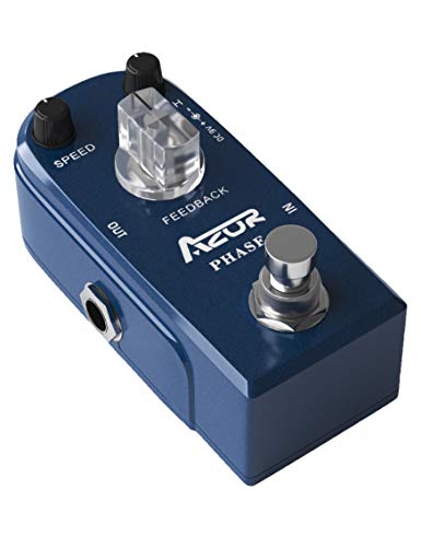 AZOR Phaser Pedal Analog Guitar Effect Pedal Pure Processor for...