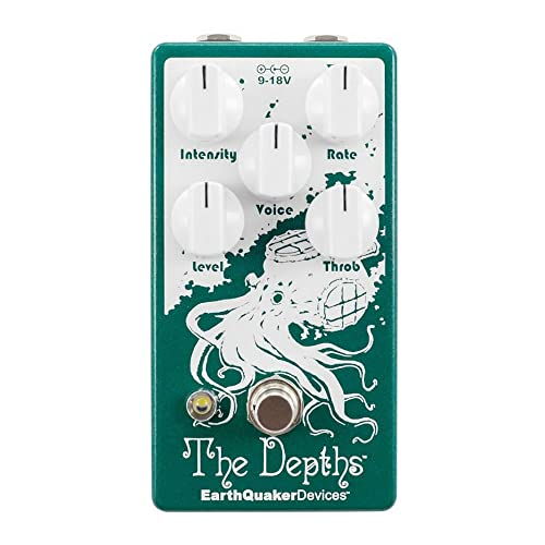 EarthQuaker Devices The Depths V2 Analog Optical Vibe Machine Pedal