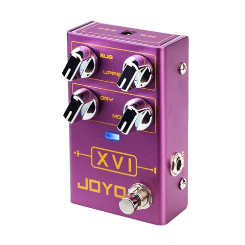 JOYO R-13 XVI Octave MOD Effect Pedal, Pink for Electric Guitar