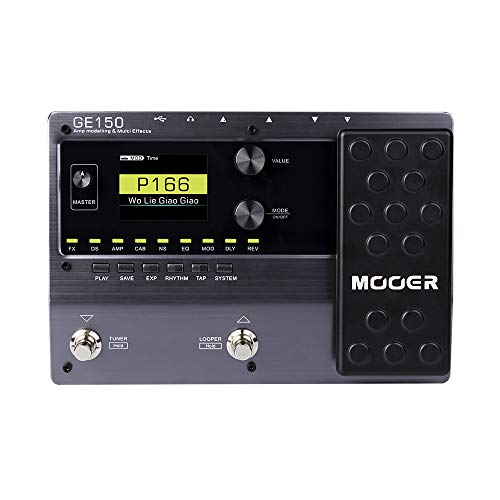 MOOER GE150 Electric Guitar Amp Modelling Multi Effects Pedal Portable...