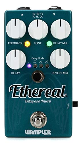 Wampler Ethereal Delay and Reverb Guitar Effects Pedal