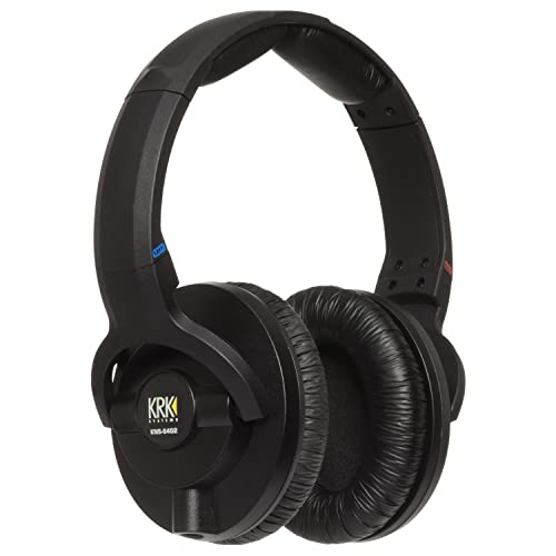 KRK KNS 8400 On-Ear Closed Back Circumaural Studio Monitor Headphones...