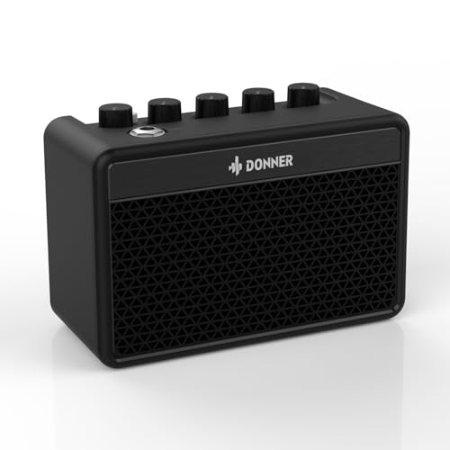 Donner Mini Guitar Amp Small Electric Guitar Amplifier 5W Portable,...