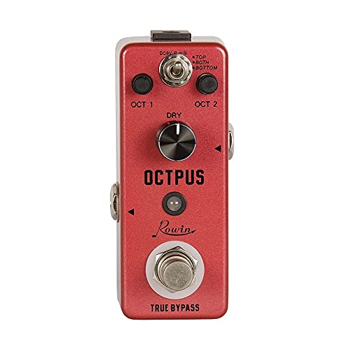 Rowin LEF-3806 Pure Octpus Guitar Pedal 11 Different Octave Modes...