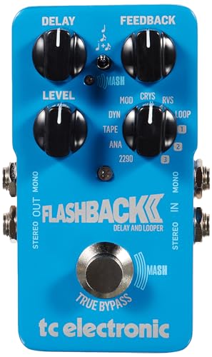 TC Electronic FLASHBACK 2 DELAY Legendary Delay Pedal with...