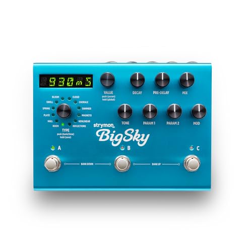 Strymon BigSky Multi Reverb Guitar Effects Pedal with 12 Unique Reverb...