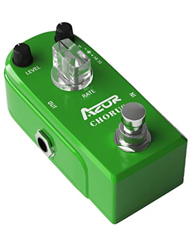 AZOR Chorus Guitar Effect Pedal Pure Analog Mini Pedal for Electric...