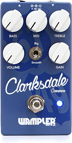Wampler Clarksdale V2 Delta Overdrive Guitar Effects Pedal