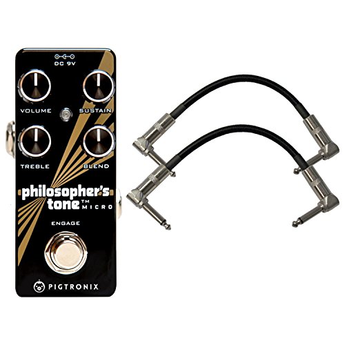 Pigtronix PTM Philosopher's Tone Micro Compressor / Sustain Pedal with...