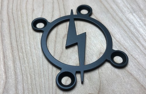 Retro Bolt! Neck Plate for your Custom Guitar or Bass - Industrial...