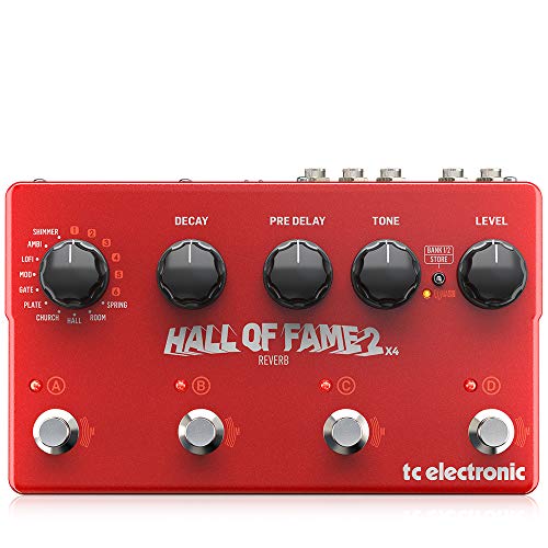 TC Electronic HALL OF FAME 2 X4 REVERB Acclaimed Reverb Pedal Expanded...
